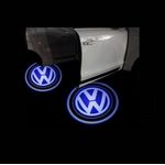 Casa si Gradina - Corpuri si surse de iluminat - Iluminat exterior - Lampi solare - Set 2 lampi LED pentru portiera auto compatibil cu logo VW - Infinity.ro