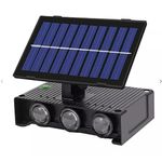 Casa si Gradina - Corpuri si surse de iluminat - Iluminat exterior - Lampi solare - Lampa Solara de Perete, Dubla, cu Panou Solar 6 LED, montaj pe perete, iluminare sus/jos - Infinity.ro