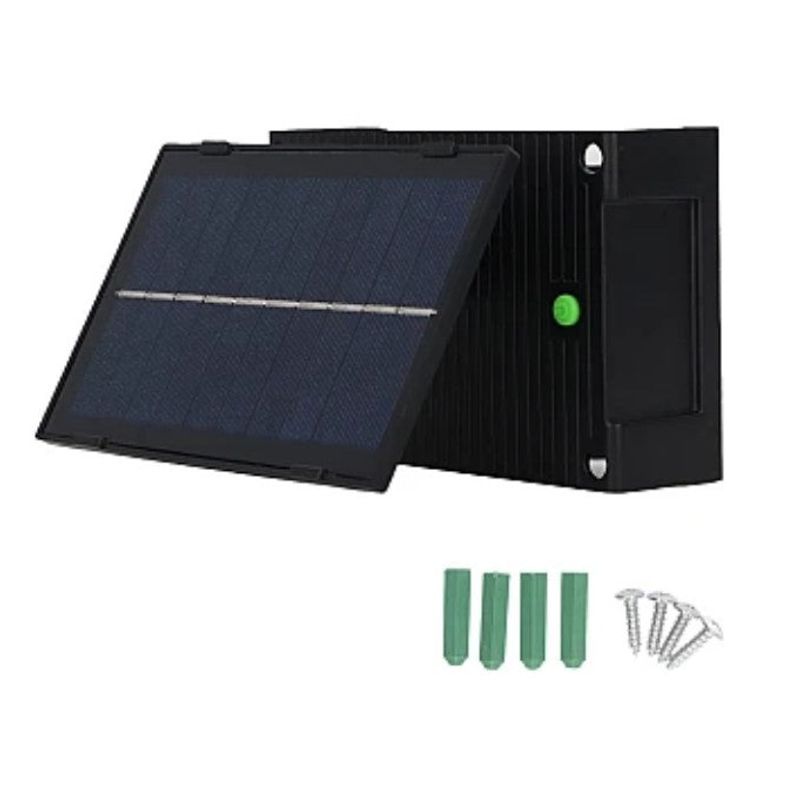 Casa si Gradina - Corpuri si surse de iluminat - Iluminat exterior - Lampi solare - Lampa Solara de Perete, Dubla, cu Panou Solar 6 LED, montaj pe perete, iluminare sus/jos - Infinity.ro