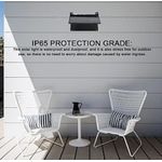 Casa si Gradina - Corpuri si surse de iluminat - Iluminat exterior - Lampi solare - Lampa Solara de Perete, Dubla, cu Panou Solar 6 LED, montaj pe perete, iluminare sus/jos - Infinity.ro