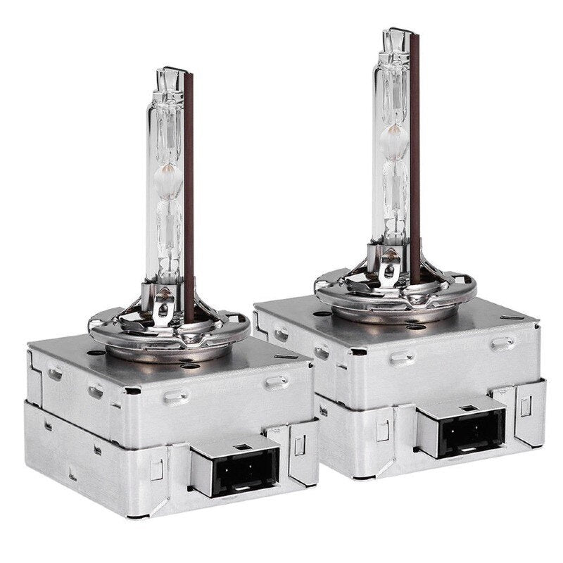 Casa si Gradina - Corpuri si surse de iluminat - Becuri si tuburi neon - Becuri - Set 2 becuri xenon D3S 35W, lumina alb-rece, 6000K, 3200LM, flansa metal - Infinity.ro