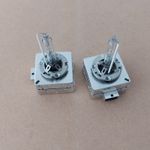 Casa si Gradina - Corpuri si surse de iluminat - Becuri si tuburi neon - Becuri - Set 2 becuri xenon D3S 35W, lumina alb-rece, 6000K, 3200LM, flansa metal - Infinity.ro