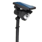 Casa si Gradina - Corpuri si surse de iluminat - Iluminat exterior - Lampi solare - Lampa Solara cu LED rezistenta la apa panou deasupra pentru gradina - Infinity.ro