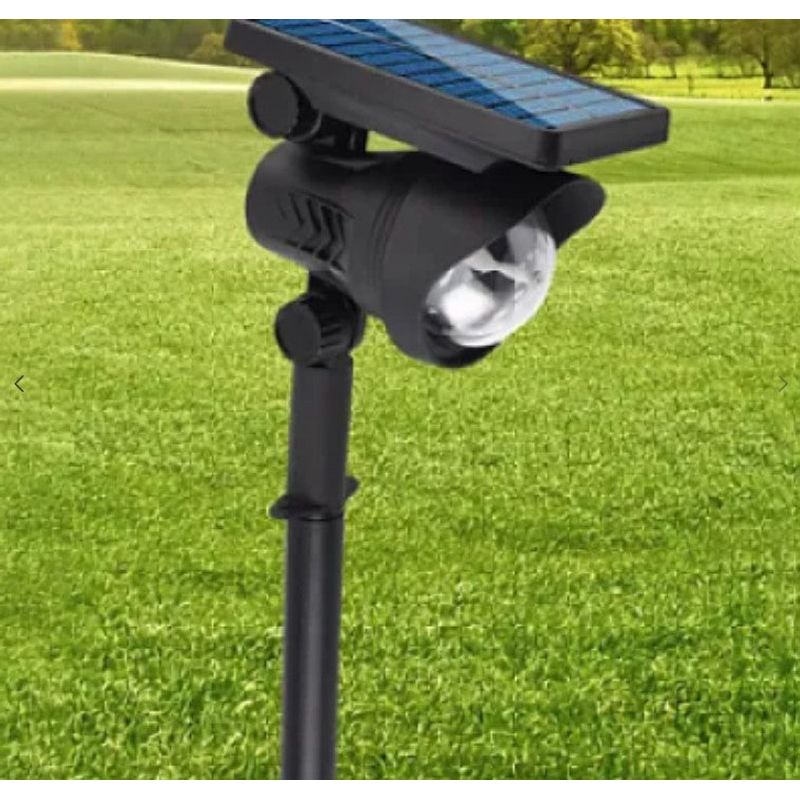 Casa si Gradina - Corpuri si surse de iluminat - Iluminat exterior - Lampi solare - Lampa Solara cu LED rezistenta la apa panou deasupra pentru gradina - Infinity.ro