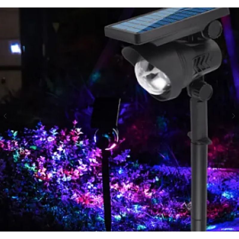 Casa si Gradina - Corpuri si surse de iluminat - Iluminat exterior - Lampi solare - Lampa Solara cu LED rezistenta la apa panou deasupra pentru gradina - Infinity.ro