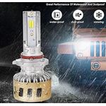 Casa si Gradina - Corpuri si surse de iluminat - Becuri si tuburi neon - Becuri - Set 2 becuri auto H11 LED, 40Wx2, 3000K-6000K, 12000 LM, IP68, 3 culori - Infinity.ro