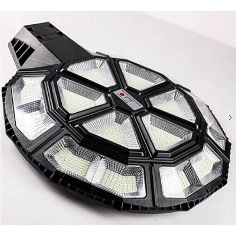 Casa si Gradina - Corpuri si surse de iluminat - Iluminat exterior - Lampi solare - Lampa solara stradala 990 LED putere 1000W cu telecomanda ROTUNDA - Infinity.ro