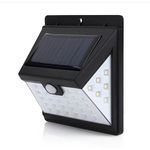 Casa si Gradina - Corpuri si surse de iluminat - Iluminat exterior - Lampi solare - Lampa solara SMART 40 LED cu senzor de lumina si miscare, cu lumina din 3 directii - Infinity.ro