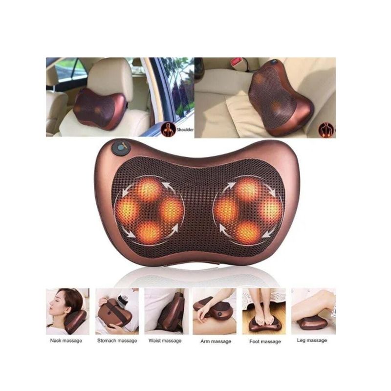 Ingrijire personala si Cosmetice - Sanatate si wellness - Articole wellness - Aparate si dispozitive de masaj - Masaj tip perna electrica cervical/lombar, utilizare acasa sau in masina - Infinity.ro