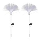 Casa si Gradina - Corpuri si surse de iluminat - Iluminat exterior - Lampi solare - Set 2 Lampi solare tip palmier de gradina - Infinity.ro