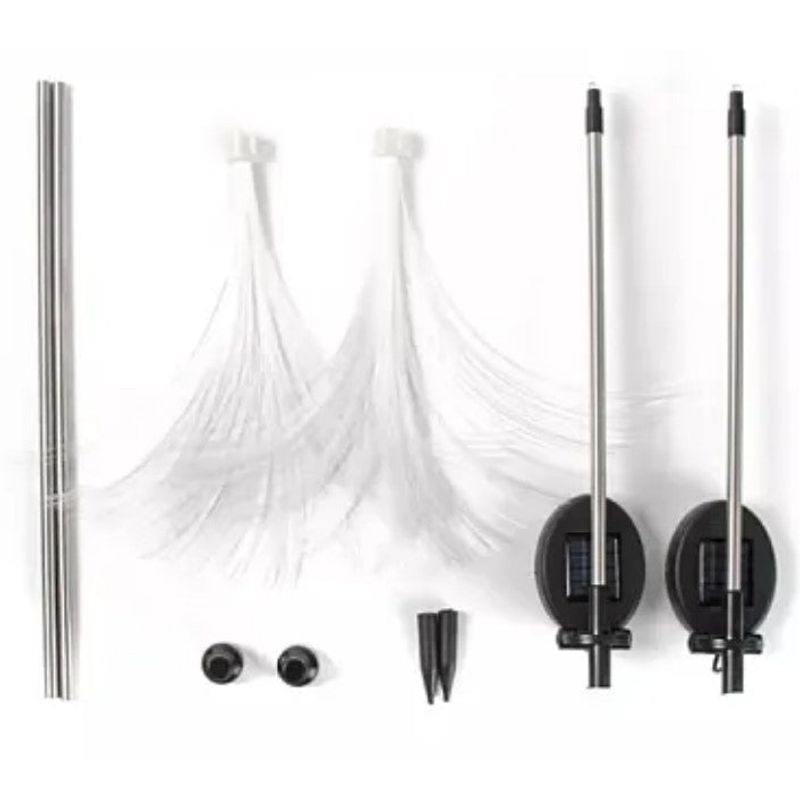 Casa si Gradina - Corpuri si surse de iluminat - Iluminat exterior - Lampi solare - Set 2 Lampi solare tip palmier de gradina - Infinity.ro