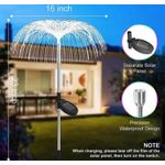 Casa si Gradina - Corpuri si surse de iluminat - Iluminat exterior - Lampi solare - Set 2 Lampi solare tip palmier de gradina - Infinity.ro