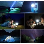 Casa si Gradina - Corpuri si surse de iluminat - Iluminat exterior - Lampi solare - Lampa solara camping JD-925, tip lanterna cu maner, portabila si reincarcabila - Infinity.ro