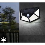 Casa si Gradina - Corpuri si surse de iluminat - Iluminat exterior - Lampi solare - Set 3 Lampi ULTRA 100 LED Solare cu senzor de miscare si lumina 3 moduri ILUMINARE - Infinity.ro
