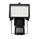 Casa si Gradina - Corpuri si surse de iluminat - Iluminat exterior - Lampi solare - Lampa LED cu panou solar, 60 LED, senzor de miscare, 15W - Infinity.ro