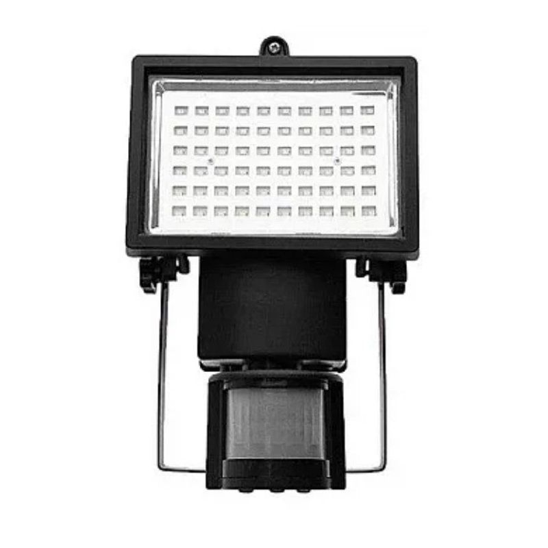 Casa si Gradina - Corpuri si surse de iluminat - Iluminat exterior - Lampi solare - Lampa LED cu panou solar, 60 LED, senzor de miscare, 15W - Infinity.ro