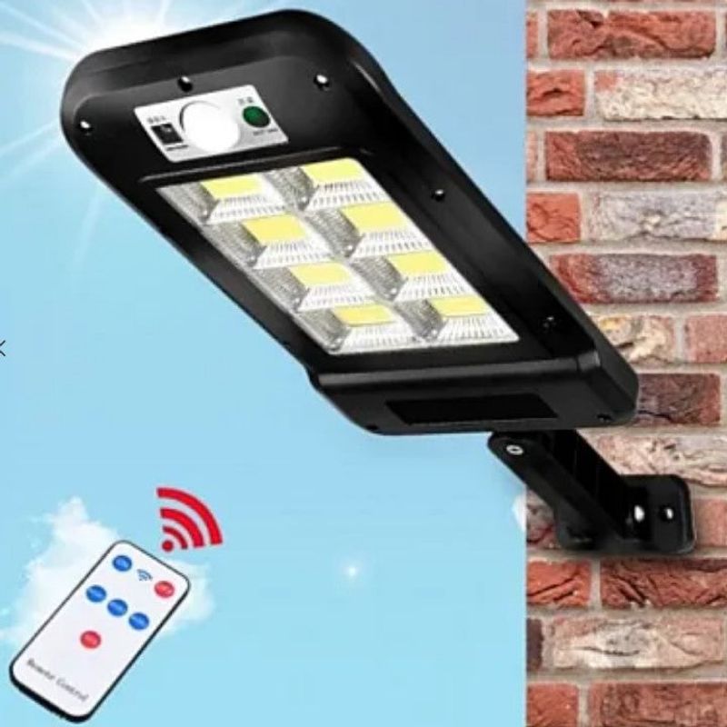 Casa si Gradina - Corpuri si surse de iluminat - Iluminat exterior - Lampi solare - Mini lampa solara HS-8013 COB C 160 LED COB 8 casete - Infinity.ro