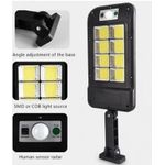 Casa si Gradina - Corpuri si surse de iluminat - Iluminat exterior - Lampi solare - Mini lampa solara HS-8013 COB C 160 LED COB 8 casete - Infinity.ro