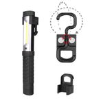 Casa si Gradina - Corpuri si surse de iluminat - Veioze si lampi - Lampadare - Lampa Magnetica LED Lumina Frontala si Laterala, portabila, reincarcabila USB - Negru - Infinity.ro