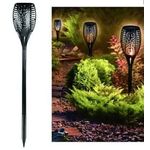 Casa si Gradina - Corpuri si surse de iluminat - Iluminat exterior - Lampi solare - Lampa solara cu efect de flacara pentru gradina sau terasa, inaltime 78cm - Infinity.ro