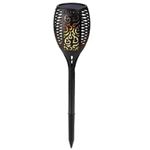 Casa si Gradina - Corpuri si surse de iluminat - Iluminat exterior - Lampi solare - Lampa solara cu efect de flacara pentru gradina sau terasa, inaltime 78cm - Infinity.ro