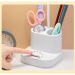 Casa si Gradina - Corpuri si surse de iluminat - Veioze si lampi - Lampadare - Lampa LED 1958, pentru birou, portabila, cu 40 de LED-uri, 3 moduri de iluminare, alb - Infinity.ro