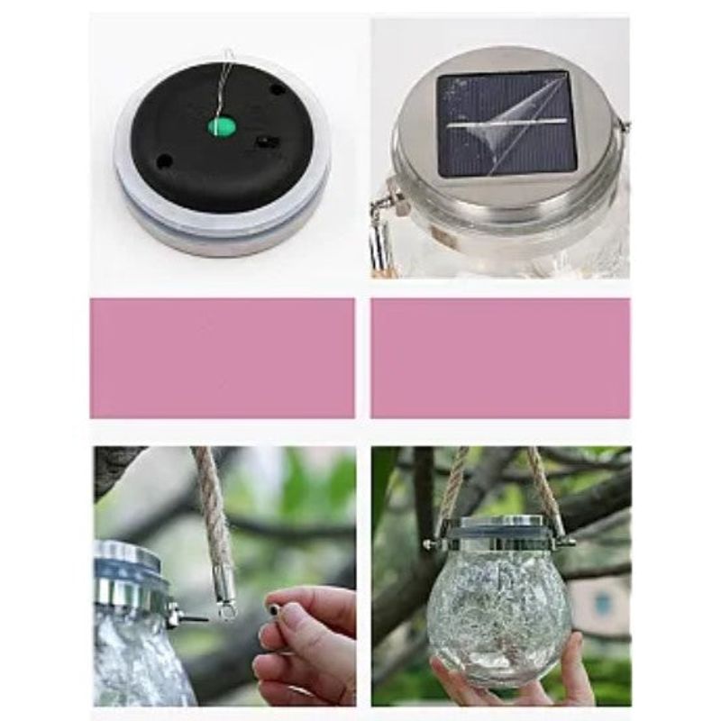 Casa si Gradina - Corpuri si surse de iluminat - Iluminat exterior - Lampi solare - Lampa solara model BORCAN pentru gradina, lampa decorativa tip felinar - Infinity.ro