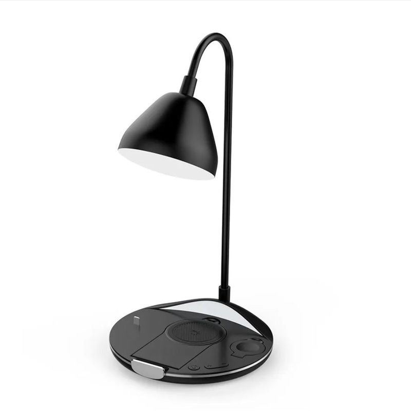 Laptop, Telefoane si Tablete - Telefoane mobile si accesorii - Accesorii Telefoane - Incarcatoare telefoane - Statie de incarcare rapida, 20W, pliabila, cu lampa LED, incarcare wireless pentru smartphone, casti si ceas, negru - Infinity.ro