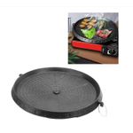 Casa si Gradina - Bucatarie si vesela - Vase pentru gatit - Tigai si seturi - Tigaie rotunda pentru gratar AO78288, 32cm, cu strat antiaderent, negru - Infinity.ro