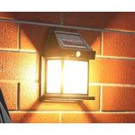 Casa si Gradina - Corpuri si surse de iluminat - Iluminat exterior - Lampi solare - Lampa solara de perete dubla CB 228 tip felinar, decorativ, de perete - Infinity.ro