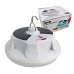 Casa si Gradina - Corpuri si surse de iluminat - Iluminat exterior - Lampi solare - Lampa solara XJT90 Suspendata pentru Camping cu powerbank 90W, cu agatatoare - Infinity.ro