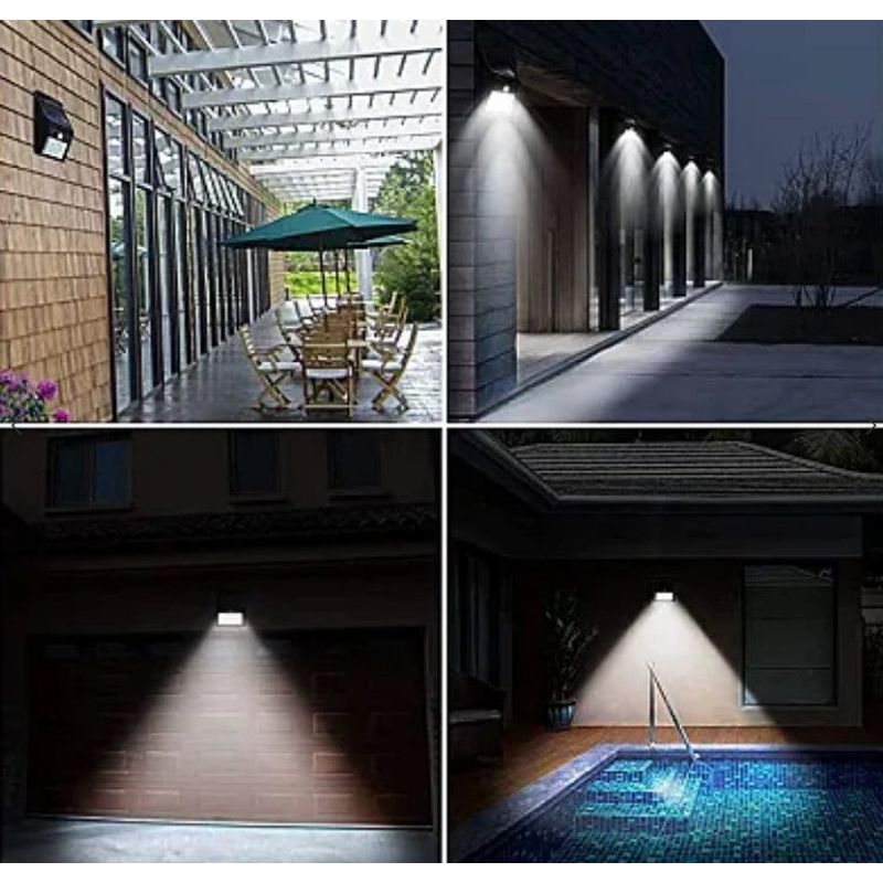 Casa si Gradina - Corpuri si surse de iluminat - Iluminat exterior - Lampi solare - Set 3 Lampi BRIGHT 30 LED Solare cu senzor de miscare si lumina 1 mod ILUMINARE - Infinity.ro