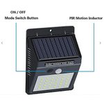 Casa si Gradina - Corpuri si surse de iluminat - Iluminat exterior - Lampi solare - Set 3 Lampi BRIGHT 30 LED Solare cu senzor de miscare si lumina 1 mod ILUMINARE - Infinity.ro