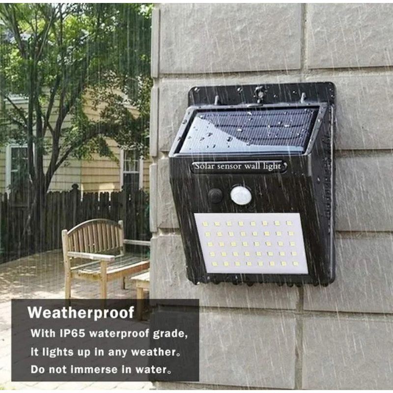 Casa si Gradina - Corpuri si surse de iluminat - Iluminat exterior - Lampi solare - Set 3 Lampi BRIGHT 30 LED Solare cu senzor de miscare si lumina 1 mod ILUMINARE - Infinity.ro