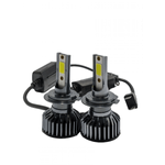 Casa si Gradina - Corpuri si surse de iluminat - Becuri si tuburi neon - Becuri - Set 2 Becuri LED H7 100W, F2 COB, Ventilator Slim, Canbus - Lumina Alba Rece 6000K - Infinity.ro