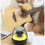 TV, Audio-Video si Foto - Portabile audio - Boxe portabile - Mini boxa portabila cu extra bass, RGB, sunet 360°, HD, bluetooth 5.0, USB Type-C, negru - Infinity.ro