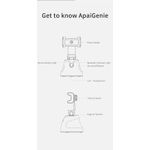 Laptop, Telefoane si Tablete - Telefoane mobile si accesorii - Accesorii Telefoane - Suport si docking telefoane - Suport Automat pentru Telefon cu Tracking, Camera, Difuzor, Bluetooth, 360°, Portabil, Negru - Infinity.ro