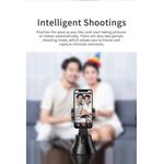 Laptop, Telefoane si Tablete - Telefoane mobile si accesorii - Accesorii Telefoane - Suport si docking telefoane - Suport Automat pentru Telefon cu Tracking, Camera, Difuzor, Bluetooth, 360°, Portabil, Negru - Infinity.ro