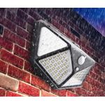 Casa si Gradina - Corpuri si surse de iluminat - Iluminat exterior - Lampi solare - Set 4 Lampi Solare ULTRA 100 LED, cu senzor de miscare si lumina 3 moduri ILUMINARE - Infinity.ro