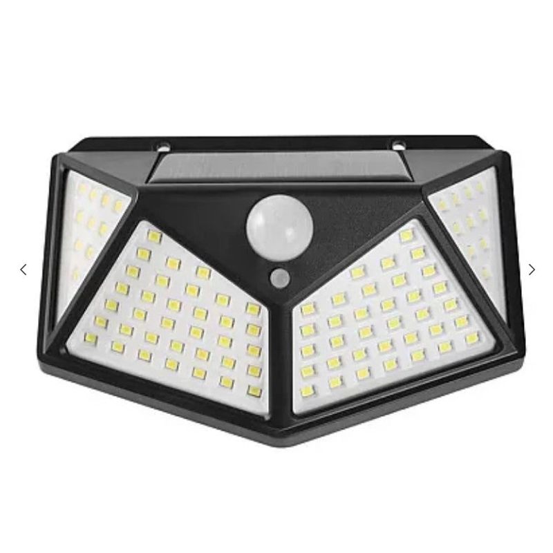 Casa si Gradina - Corpuri si surse de iluminat - Iluminat exterior - Lampi solare - Set 4 Lampi Solare ULTRA 100 LED, cu senzor de miscare si lumina 3 moduri ILUMINARE - Infinity.ro
