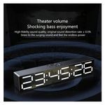 TV, Audio-Video si Foto - Portabile audio - Boxe portabile - Boxa portabila Andowl QYXB133, cu ceas, alarma, SD card slot, bluetooth, negru - Infinity.ro