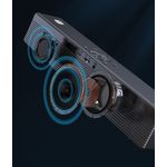 TV, Audio-Video si Foto - Portabile audio - Boxe portabile - Boxa portabila Andowl QYXB133, cu ceas, alarma, SD card slot, bluetooth, negru - Infinity.ro