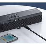 TV, Audio-Video si Foto - Portabile audio - Boxe portabile - Boxa portabila Andowl QYXB133, cu ceas, alarma, SD card slot, bluetooth, negru - Infinity.ro