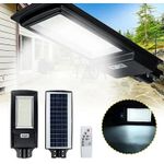 Casa si Gradina - Corpuri si surse de iluminat - Iluminat exterior - Lampi solare - Lampa Stradala 400W 936 Led SMD panou solar Senzor de Lumina Telecomanda - Infinity.ro