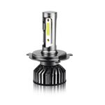 Casa si Gradina - Corpuri si surse de iluminat - Becuri si tuburi neon - Becuri - Set 2 becuri LED auto COB H7, 100W, cu ventilator, 6000K, 12000LM, protectie IP65 - Infinity.ro