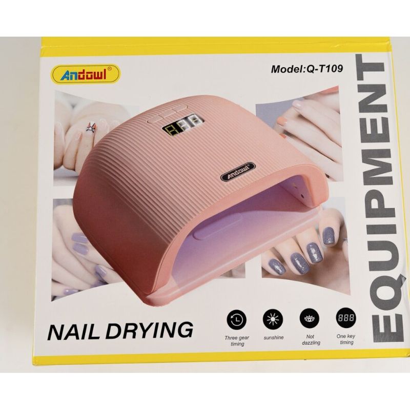 Ingrijire personala si Cosmetice - Aparate & accesorii ingrijire personala - Aparate cosmetice - Aparate pentru manichiura-pedichiura - Lampa UV LED pentru manichiura putere 48W Andowl Q-T109 - Infinity.ro