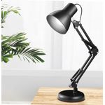 Casa si Gradina - Corpuri si surse de iluminat - Veioze si lampi - Lampadare - Lampa LED de masa reglabila, 63cm, aluminiu si ABS, IP20, USB, negru - Infinity.ro