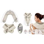 Casa si Gradina - Textile si covoare - Perne si pilote - Perne - Perna electrica, gonflabila pentru masaj cervical pentru gat, umeri si zona lombara - Infinity.ro