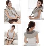 Casa si Gradina - Textile si covoare - Perne si pilote - Perne - Perna electrica, gonflabila pentru masaj cervical pentru gat, umeri si zona lombara - Infinity.ro