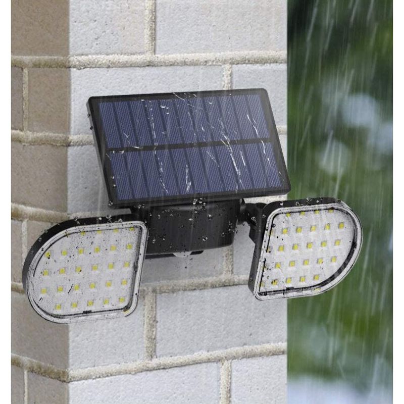 Casa si Gradina - Corpuri si surse de iluminat - Iluminat exterior - Lampi solare - Lampa Solara cu 56 LED-uri, Senzor de Miscare - Infinity.ro